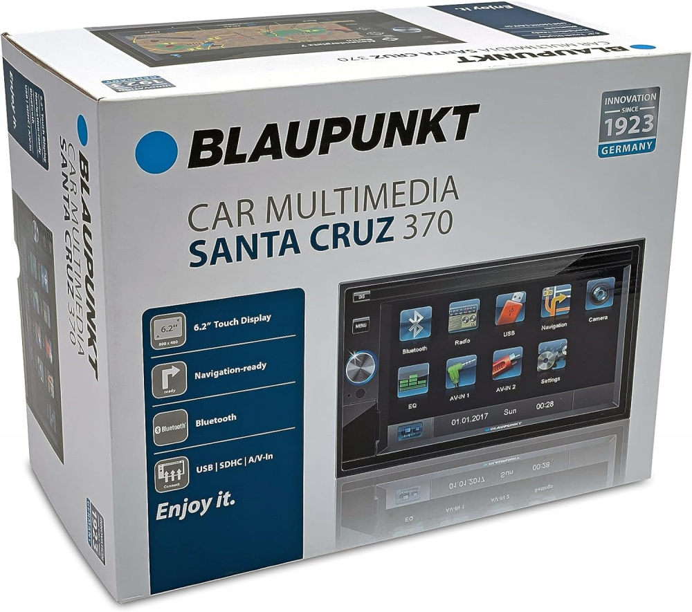 Blaupunkt Santa Cruz 370, kaksois-DIN Bluetoothilla