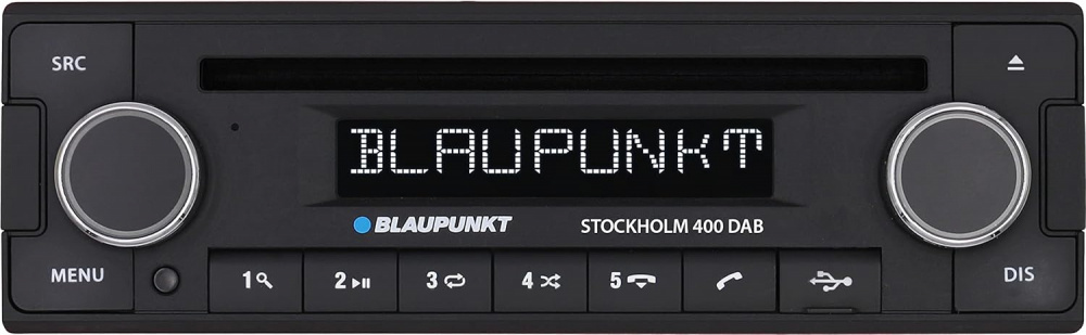 Blaupunkt Stockholm 400 DAB, retro autoradio Bluetoothilla ja DAB+:lla