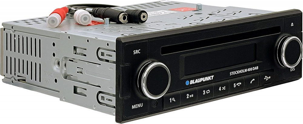 Blaupunkt Stockholm 400 DAB, retro autoradio Bluetoothilla ja DAB+:lla