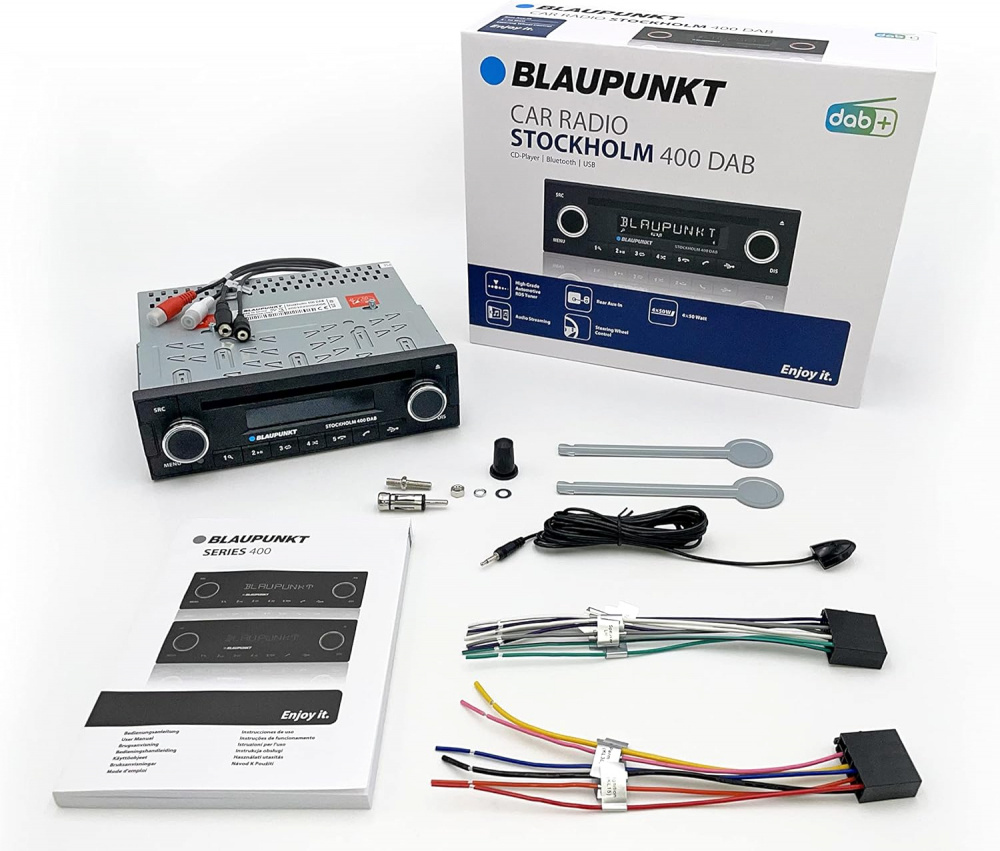 Blaupunkt Stockholm 400 DAB, retro autoradio Bluetoothilla ja DAB+:lla