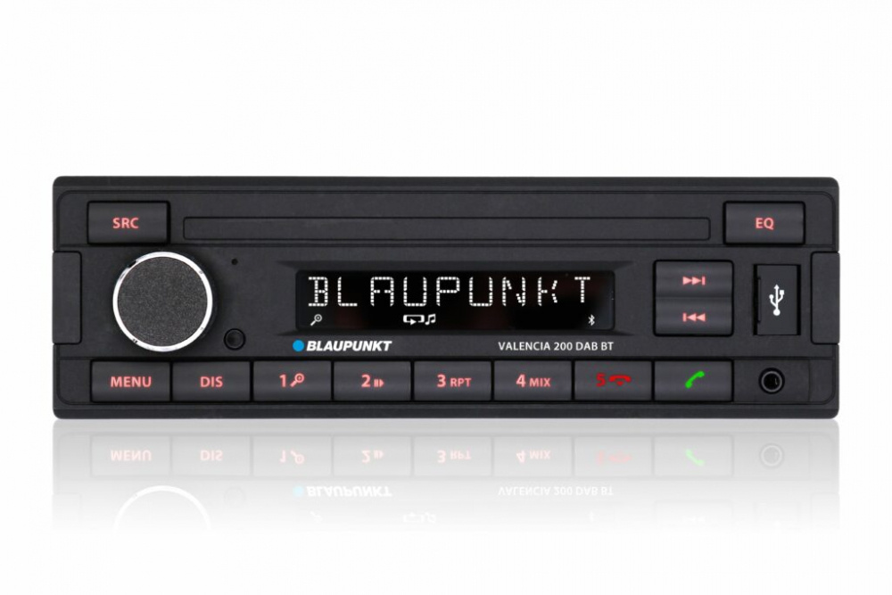 Blaupunkt Valencia 200 DAB BT, retro autoradio Bluetoothilla
