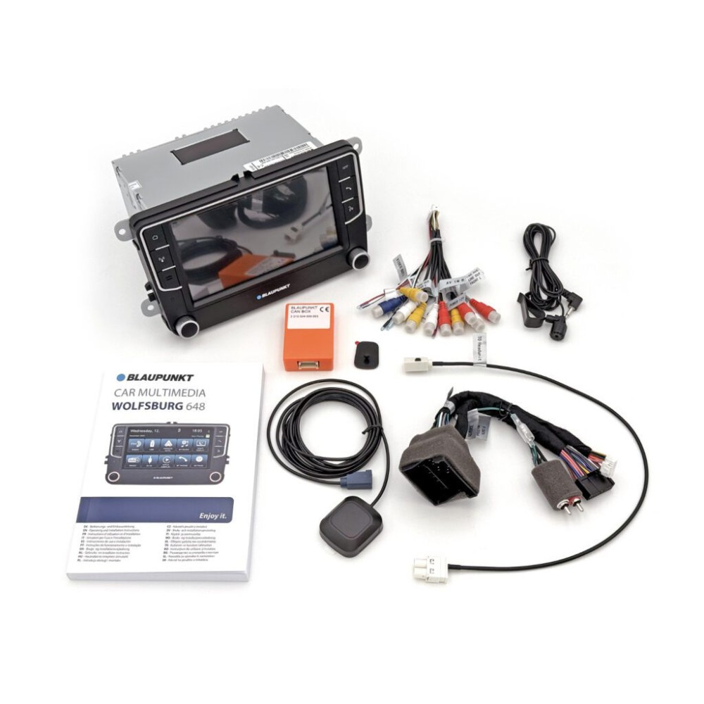 Blaupunkt  Wolfsburg 648, mallikohtainen autostereo VW, Skoda & SEAT