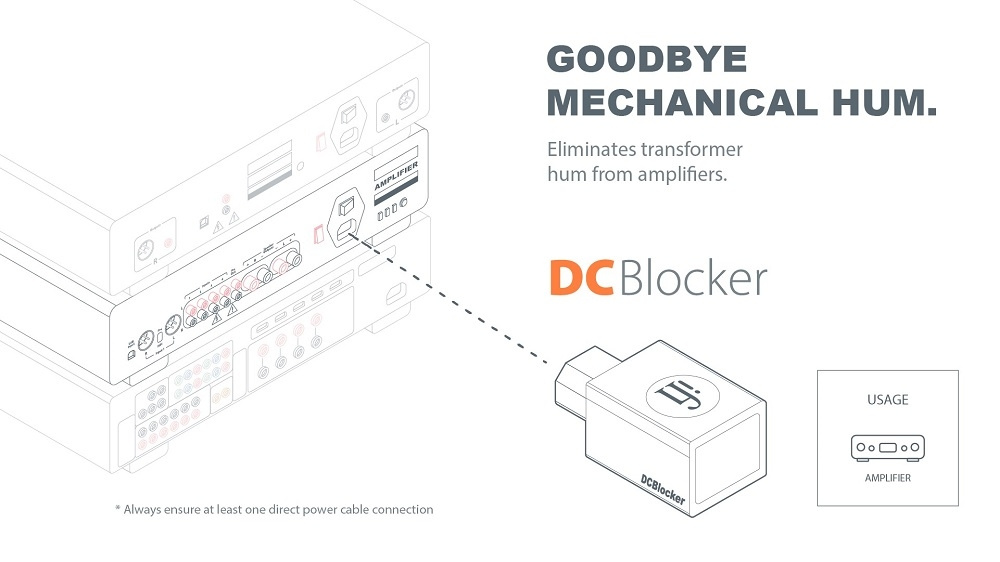 iFi Audio DC Blocker Plus, tasavirran esto