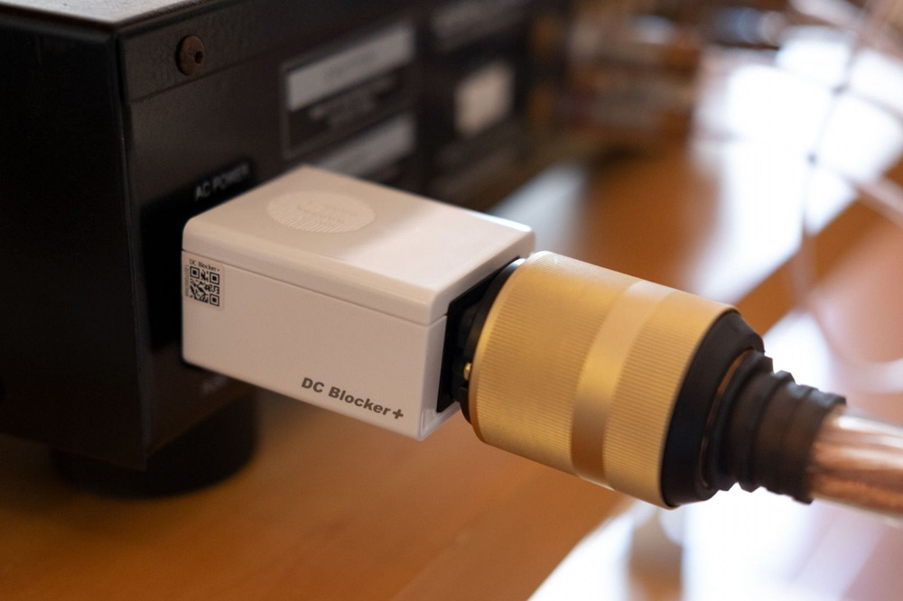 iFi Audio DC Blocker Plus, tasavirran esto