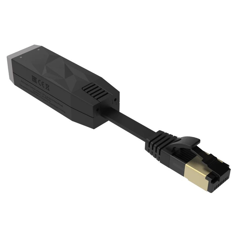 Silent Power LAN iSilencer Plus, galvaaninen eristys Ethernetille