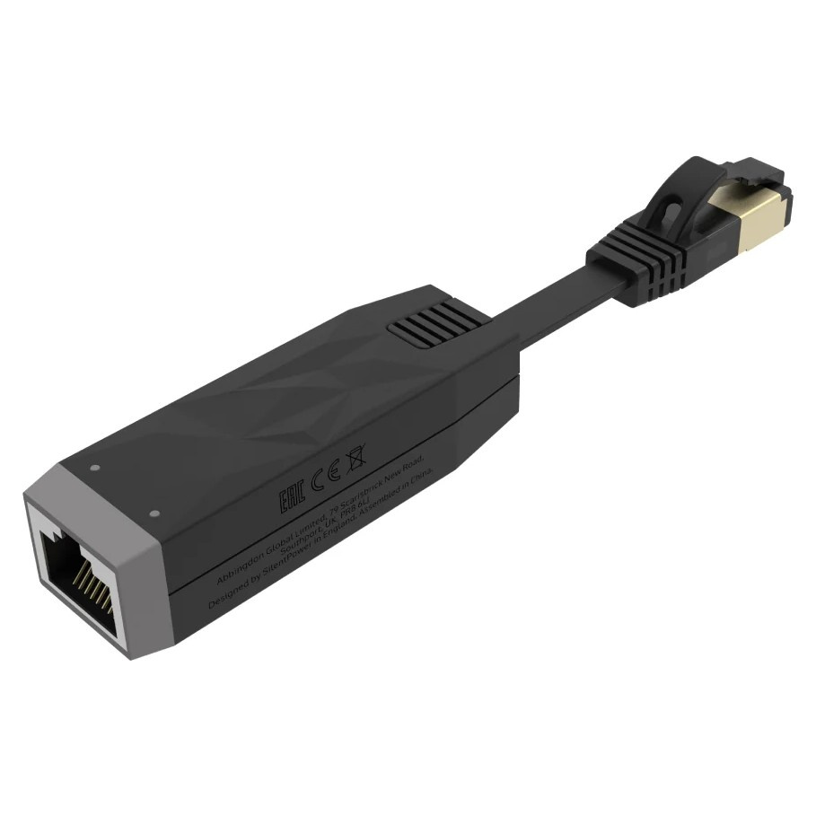 Silent Power LAN iSilencer Plus, galvaaninen eristys Ethernetille