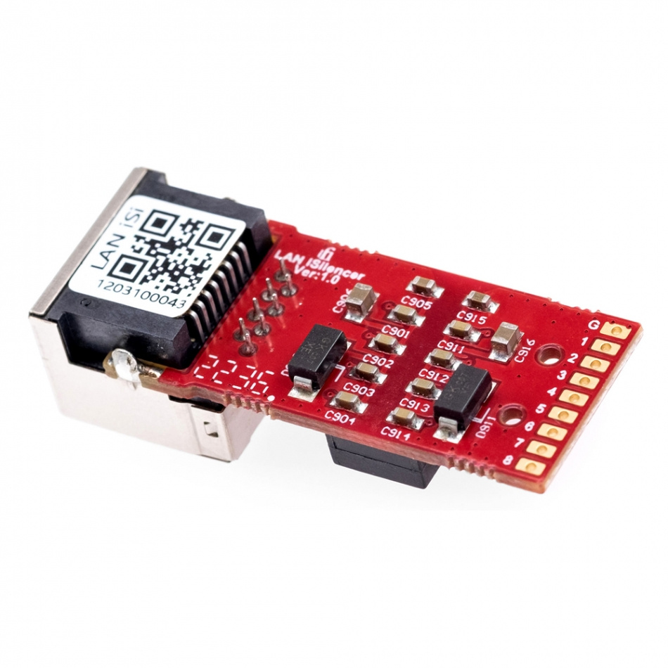 iFi Audio LAN iSilencer, galvaninen eristys Ethernetille