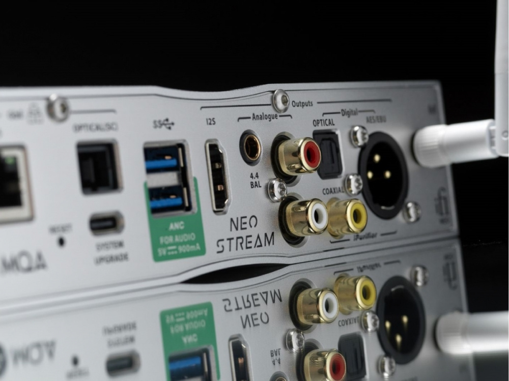 iFi Audio NEO Stream, verkkosoitin Tidal Connectin, Roonin ja AirPlayn kanssa