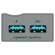 Silent Power USB iPurifier Pro, USB-äänisuodatin Silent Power USB iPurifier Pro, USB-äänisuodatin