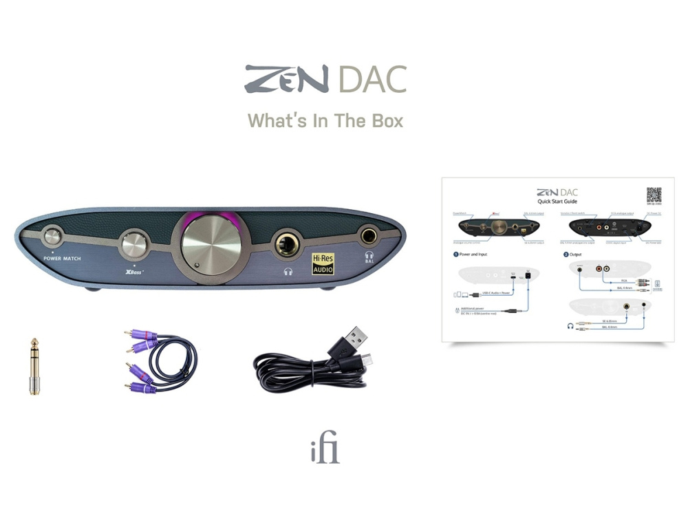 iFi Audio Zen DAC 3, USB-DAC USB-C:llä & kuulokeliitännällä