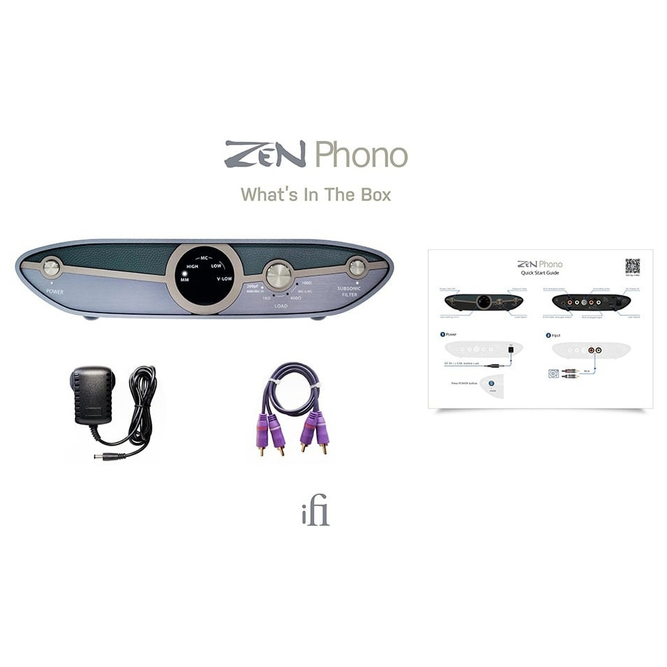 iFi Audio Zen Phono 3, RIAA-vahvistin vinyylisoittimille