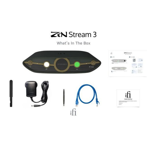 iFi Audio Zen Stream 3, striimaaja AirPlay 2:lla ja MQA:lla