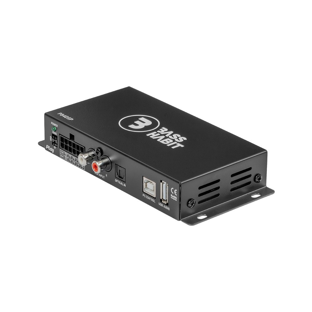 Bass Habit P84DSP, 8-kanavainen DSP Bluetoothilla