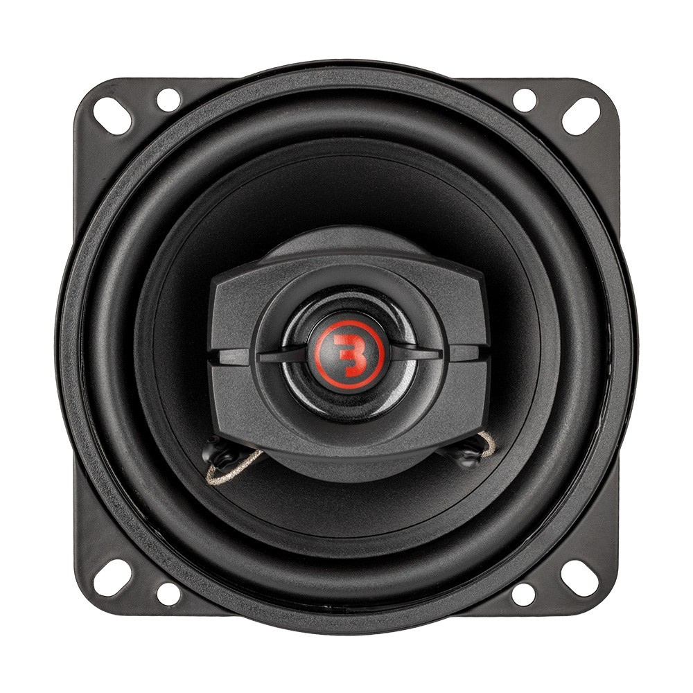 Bass Habit Rebel R100, edulliset 4 tuuman koaksiaalikaiuttimet