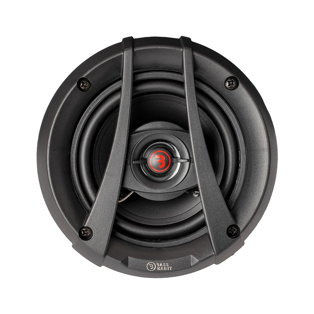 Bass Habit Rebel R100, edulliset 4 tuuman koaksiaalikaiuttimet