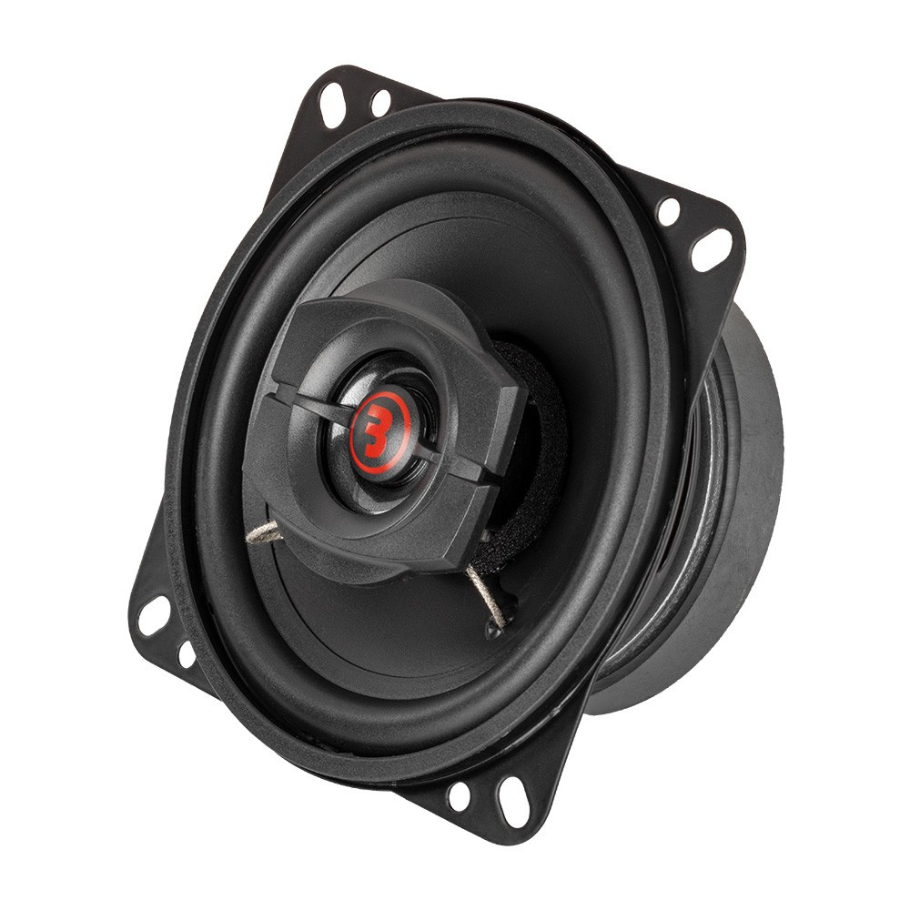 Bass Habit Rebel R100, edulliset 4 tuuman koaksiaalikaiuttimet