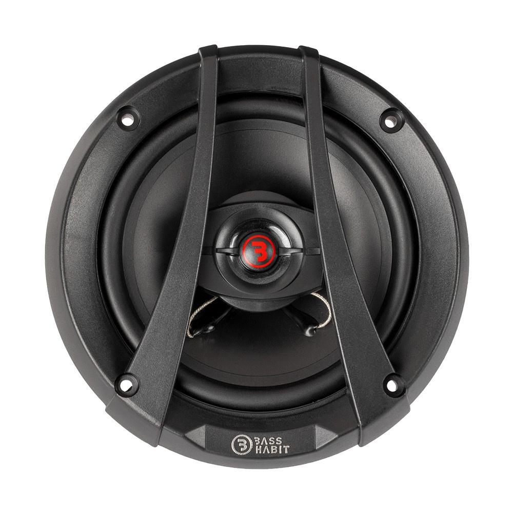 Bass Habit Rebel R130, edulliset 5.25 tuuman koaksiaalikaiuttimet