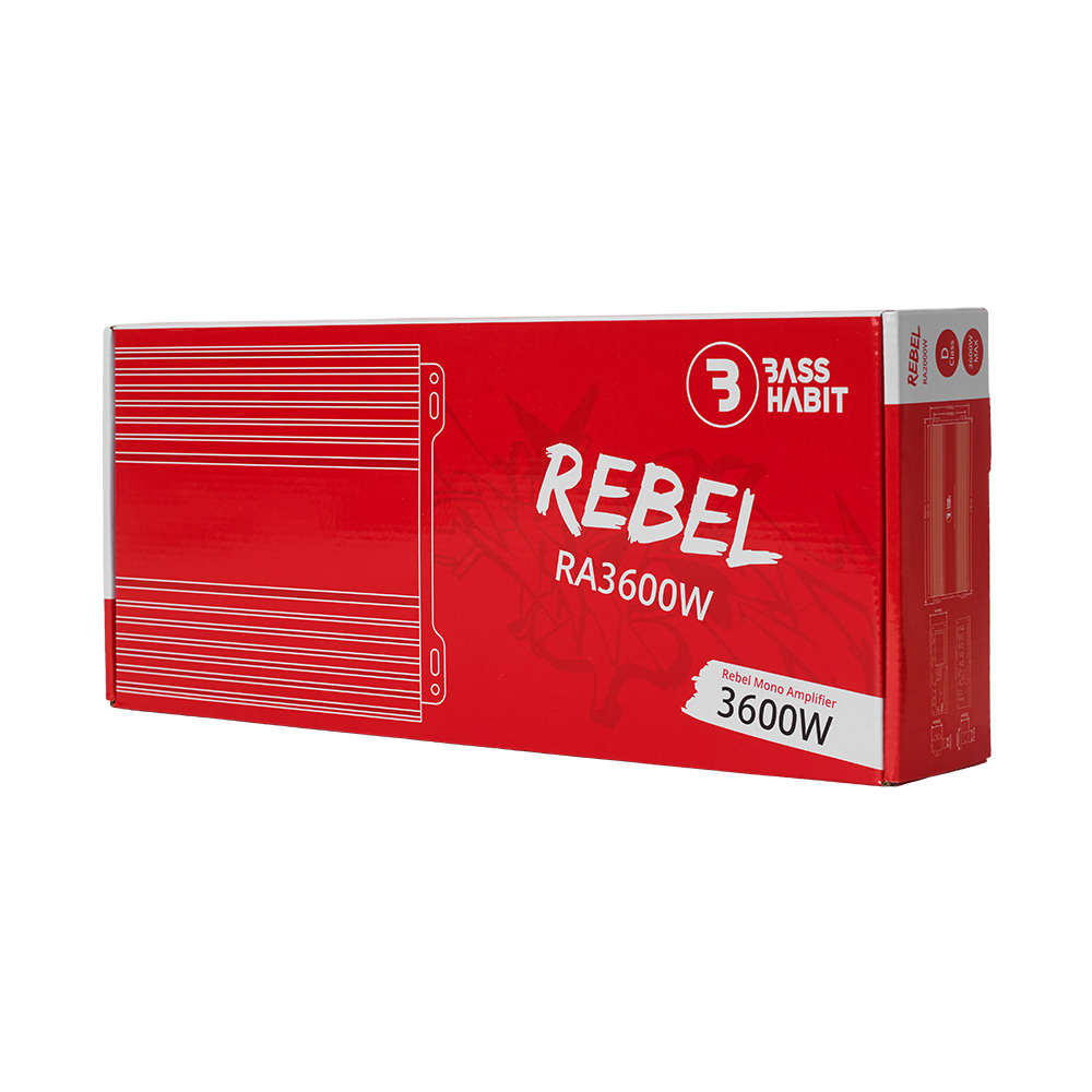 Bass Habit Rebel RA3600W, monoblokki