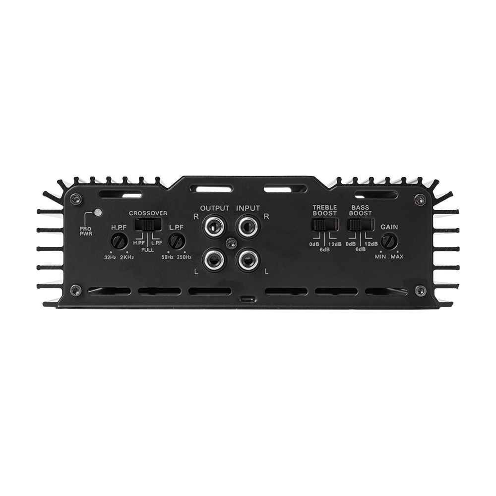 Bass Habit Rebel RA500W, kaksikanavainen päätevahvistin