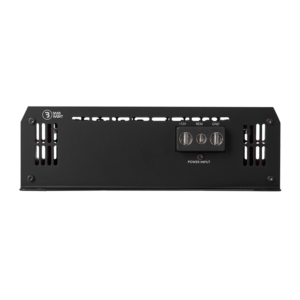 Bass Habit SPL ELITE 850.2DF, tehokas kaksikanavainen vahvistin