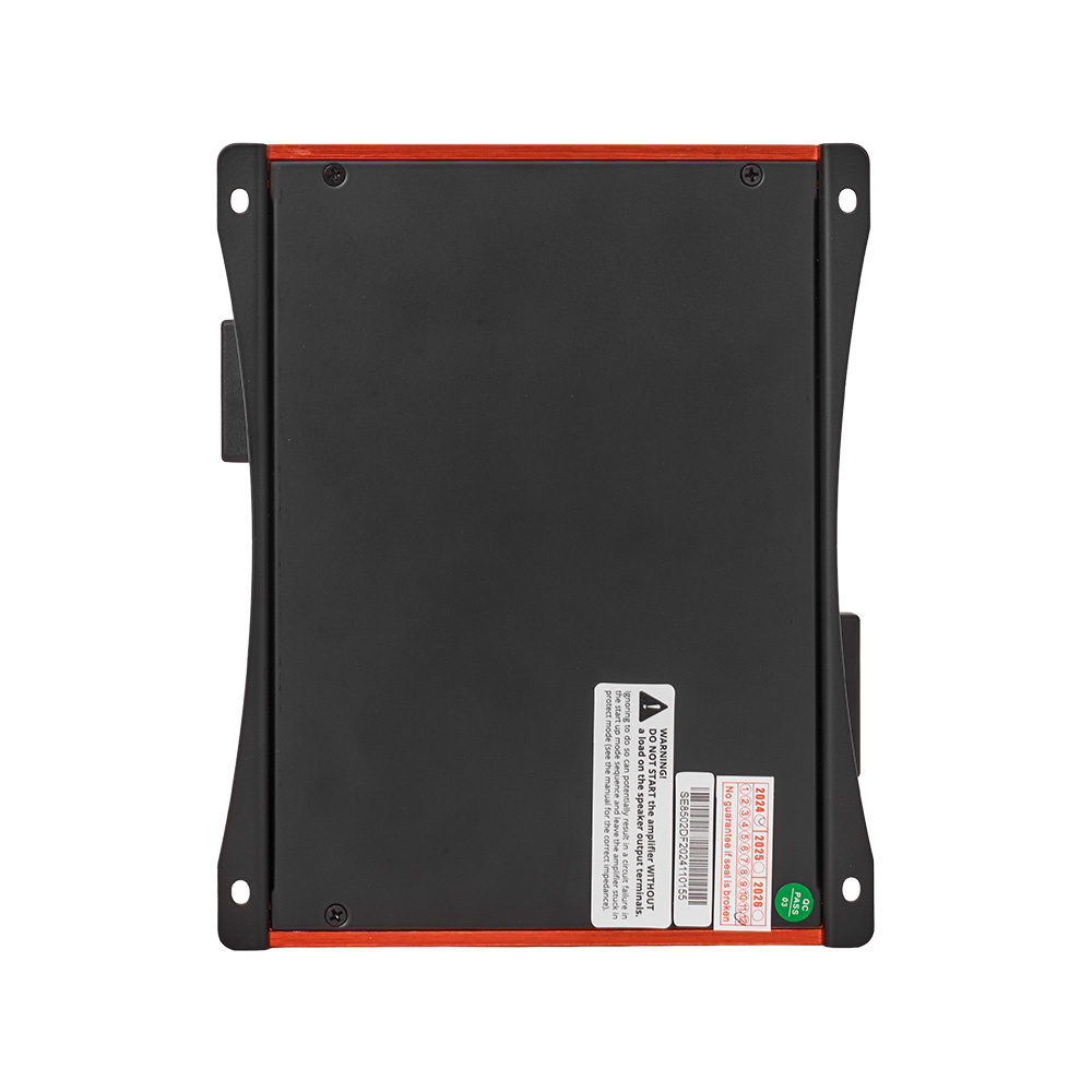 Bass Habit SPL ELITE 850.2DF, tehokas kaksikanavainen vahvistin