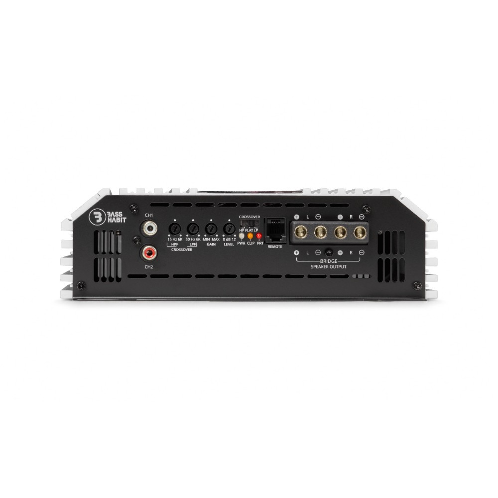 Bass Habit SPL Play SP5502FR, kaksikanavainen vahvistin