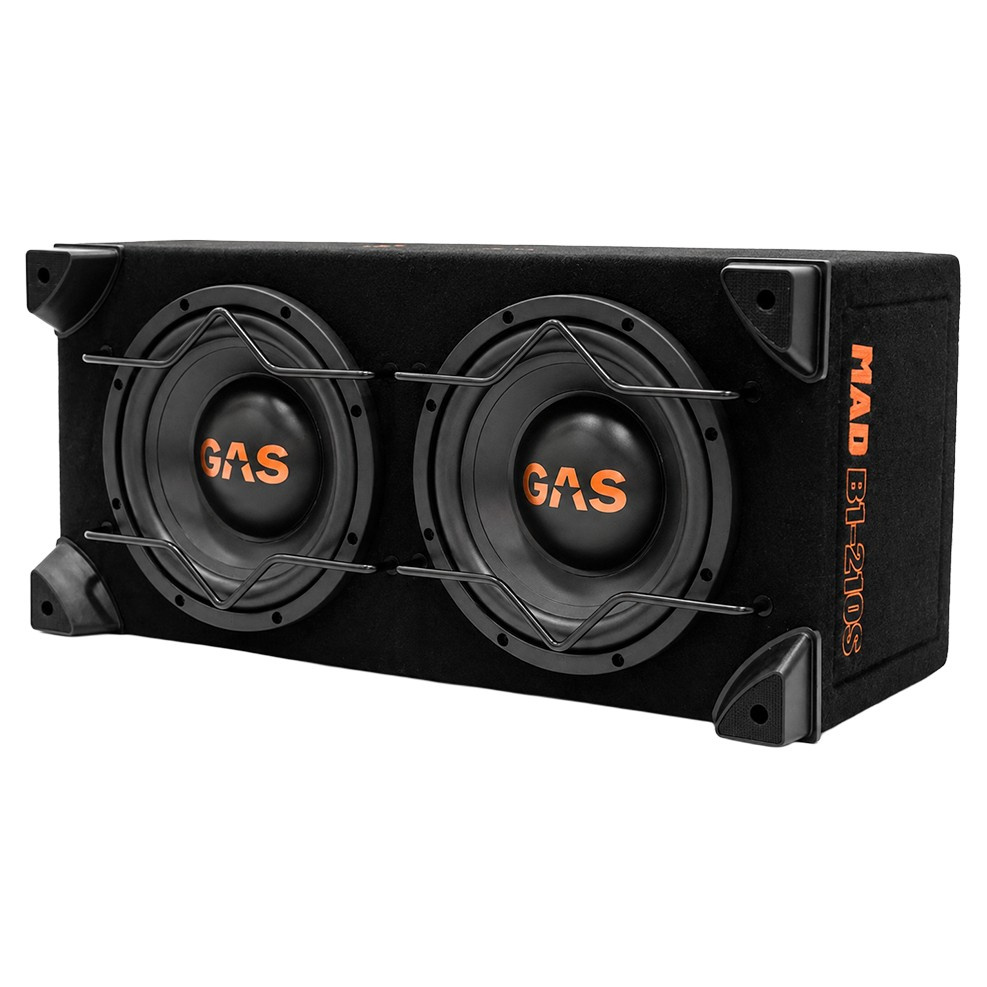GAS MAD B1-210S, suljettu 2x10 tuuman bassokotelo