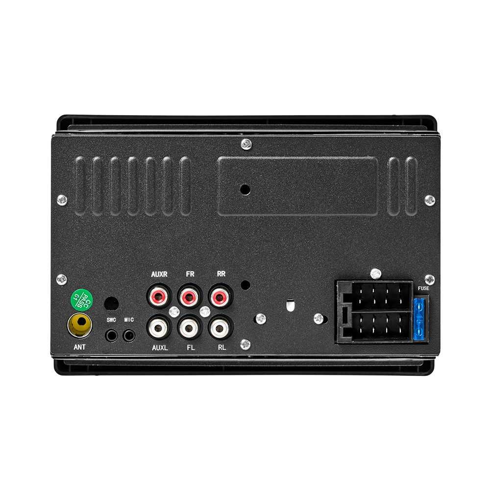 GAS MAD M210-BTR, 2-DIN-autosoitin Bluetoothilla ja 2 paria linjalähtöjä
