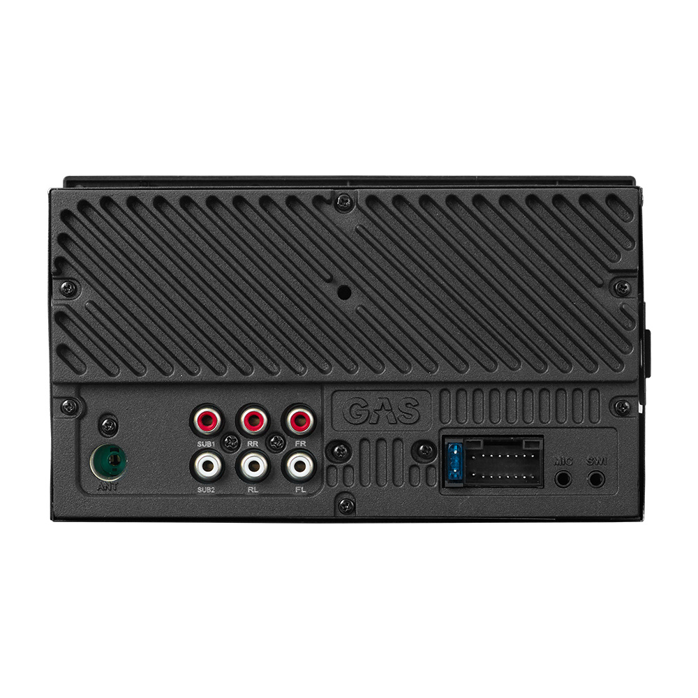 GAS MAD M230-BTN kaksinkertainen-DIN Bluetoothilla, DSP:llä ja 3 parilla matalaa tasoa