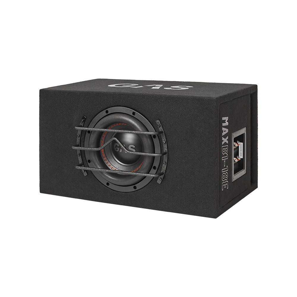 GAS MAX B1-18E, todella raskas 1x8 tuuman bassokotelo