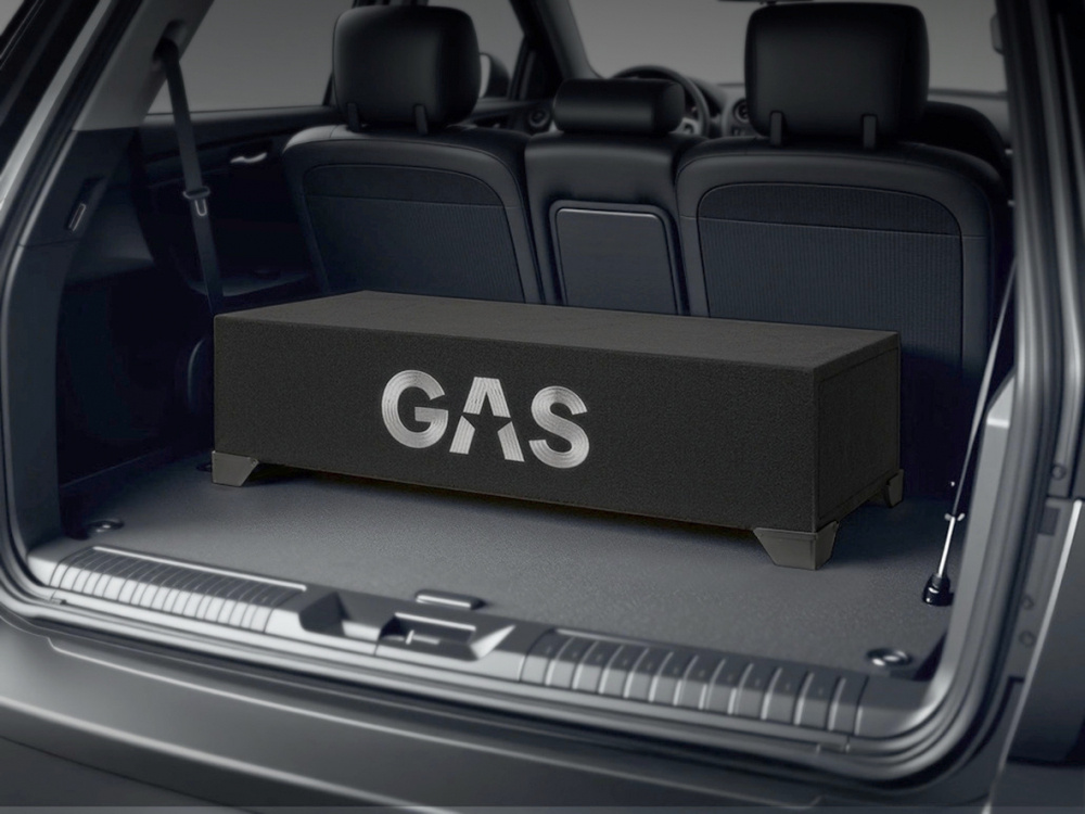 GAS MAX B1-28, todella raskas 2x8 tuuman bassokotelo