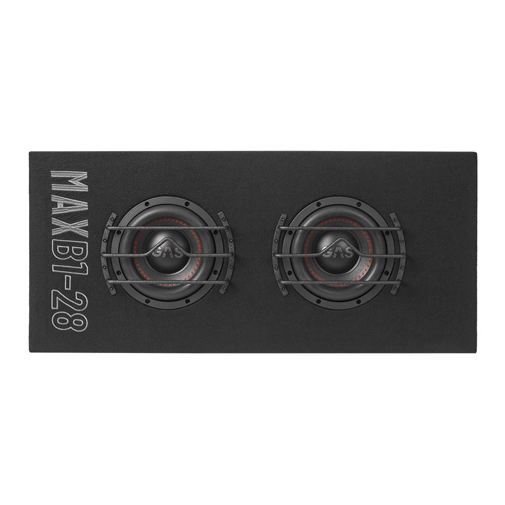 GAS MAX B1-28, todella raskas 2x8 tuuman bassokotelo