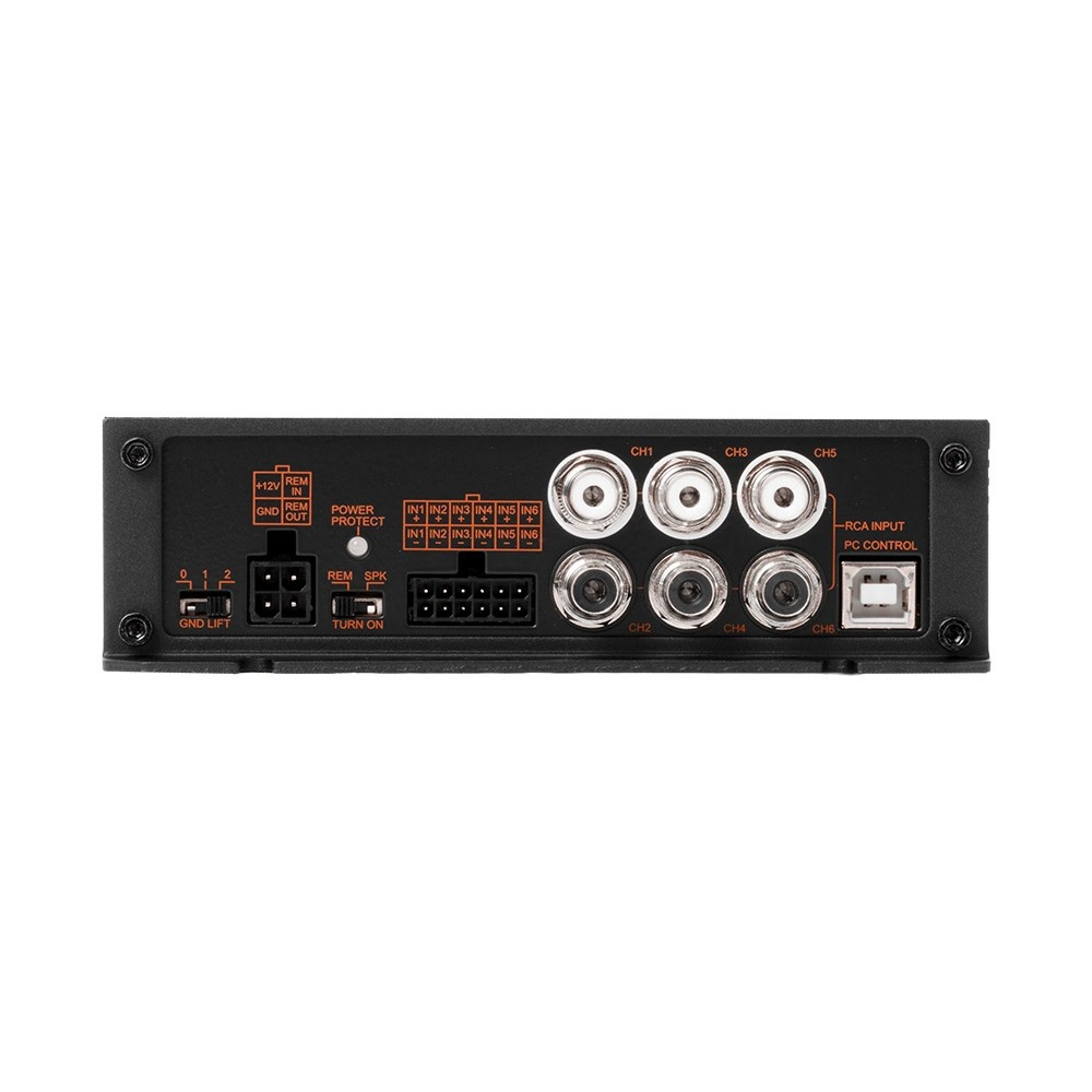 GAS MAX D2-610BT, 10-kanavainen DSP Bluetoothilla