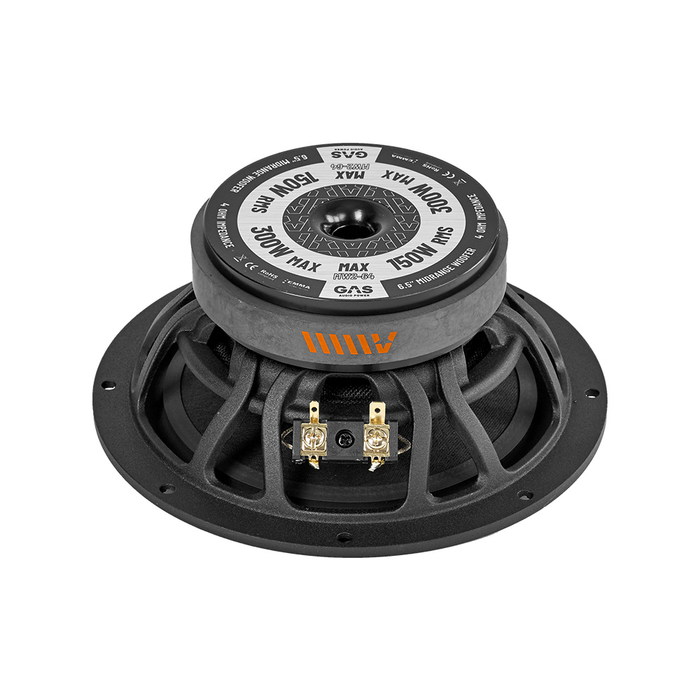 GAS MAX K2-64, hyvin soiva 6.5 tuuman kitarajärjestelmä