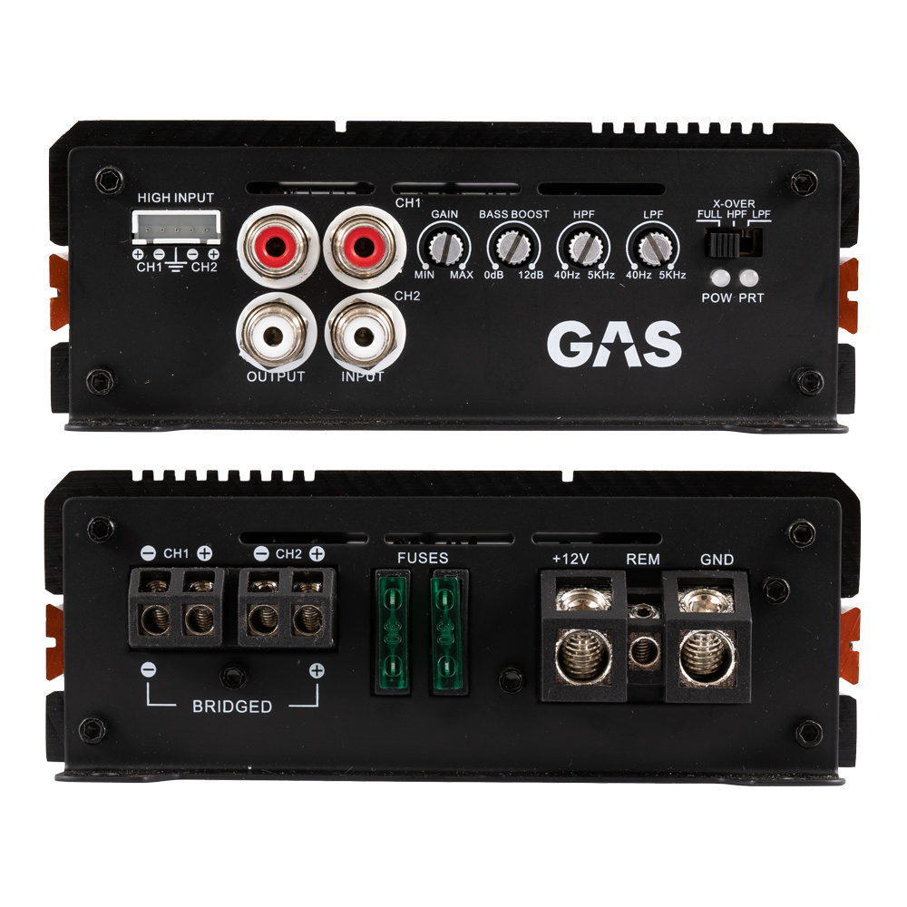 GAS PRO POWER 150.2, 2-kanalssteg