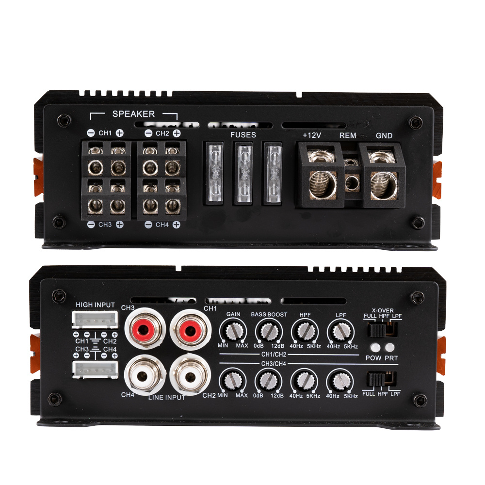 GAS PRO POWER 80.4, 4-kanalssteg