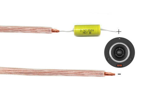 GAS PST14 PRO SPL diskantti- 4 Ohmia