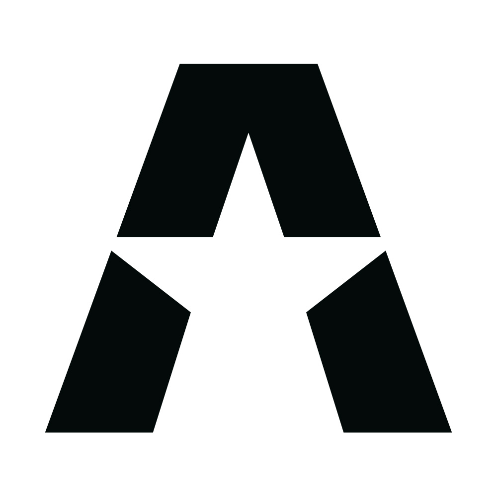 GAS A STAR -tarra 15.5x14cm, musta