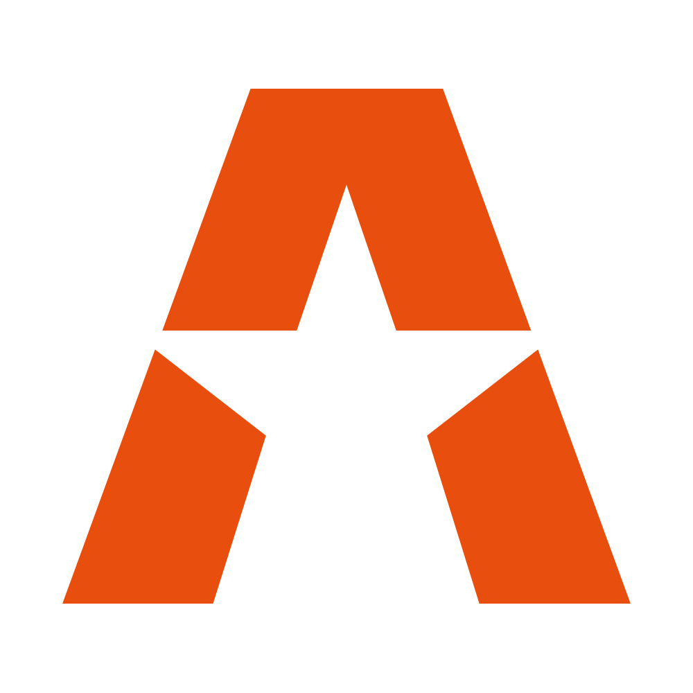 GAS A STAR -tarra 15.5x14cm, oranssi