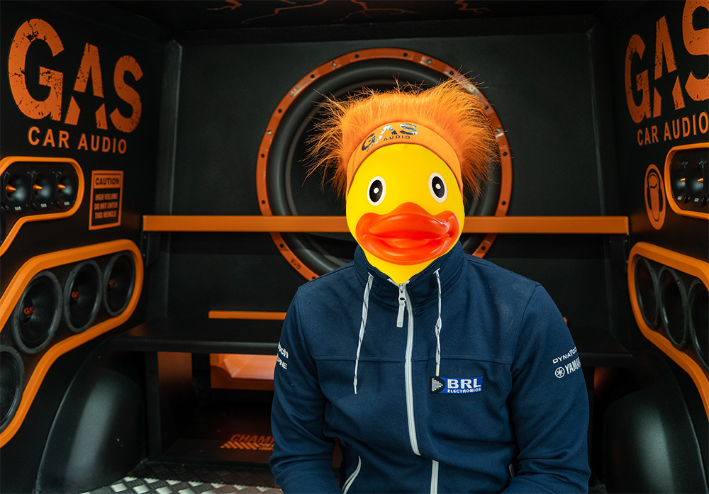 GAS Pannband/Peruk med logotyp