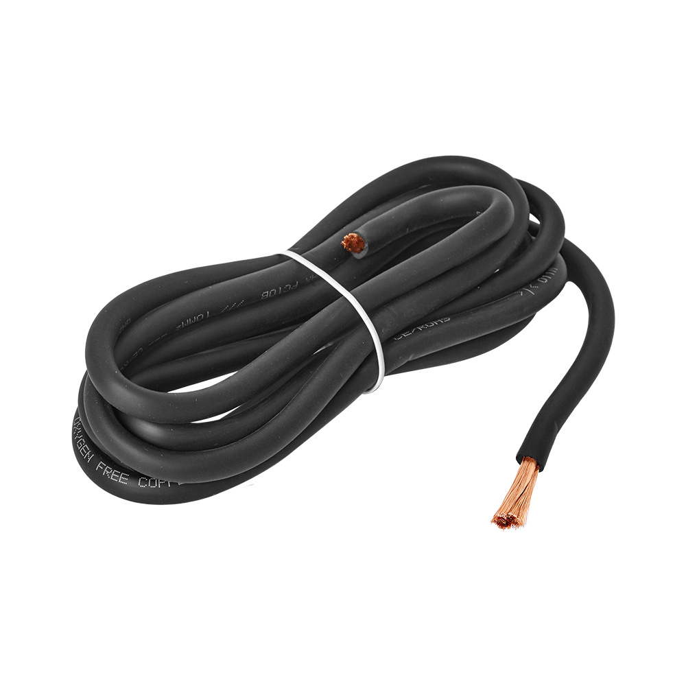 GAS MAX musta 10mm² OFC-virtakaapeli, 2 metriä