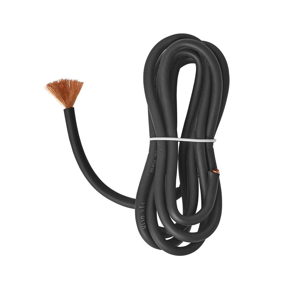 GAS MAX musta 10mm² OFC-virtakaapeli, 2 metriä