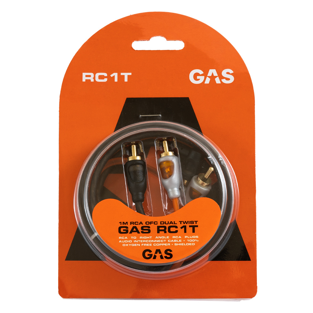 GAS RC1T RCA-kaapeli, 1 metri