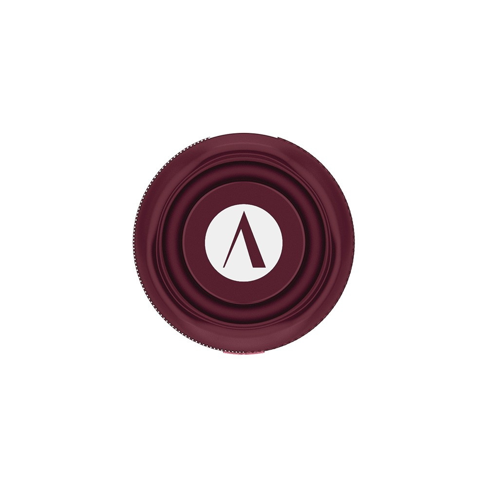 Arcsound EDGE Ruby Red tehokas kannettava kaiutin Bluetoothilla, musta