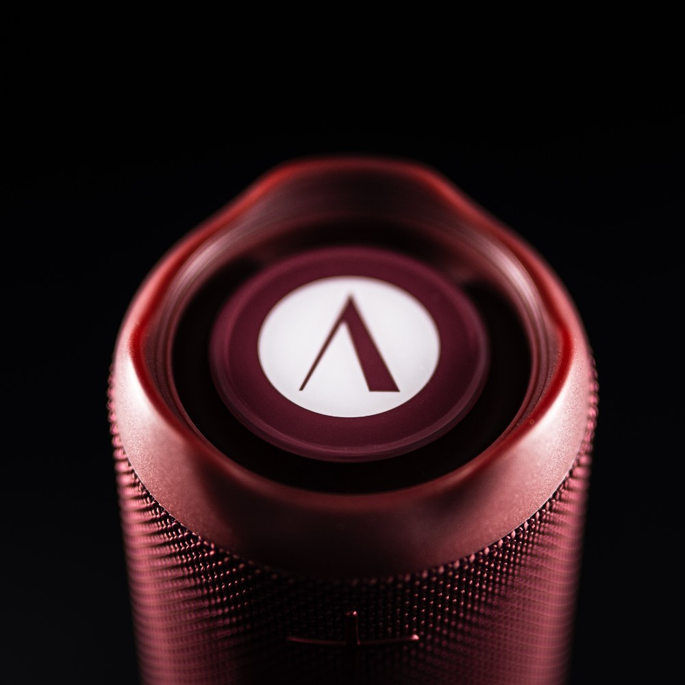 Arcsound EDGE Ruby Red tehokas kannettava kaiutin Bluetoothilla