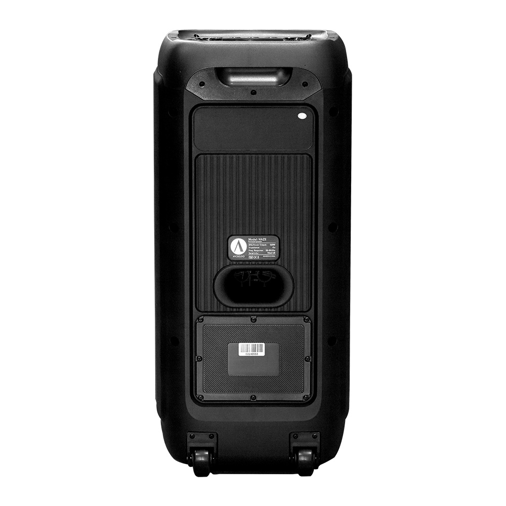 Arcsound HAZE (gen.2), juhlakaiutin langattomalla mikrofonilla ja Bluetoothilla