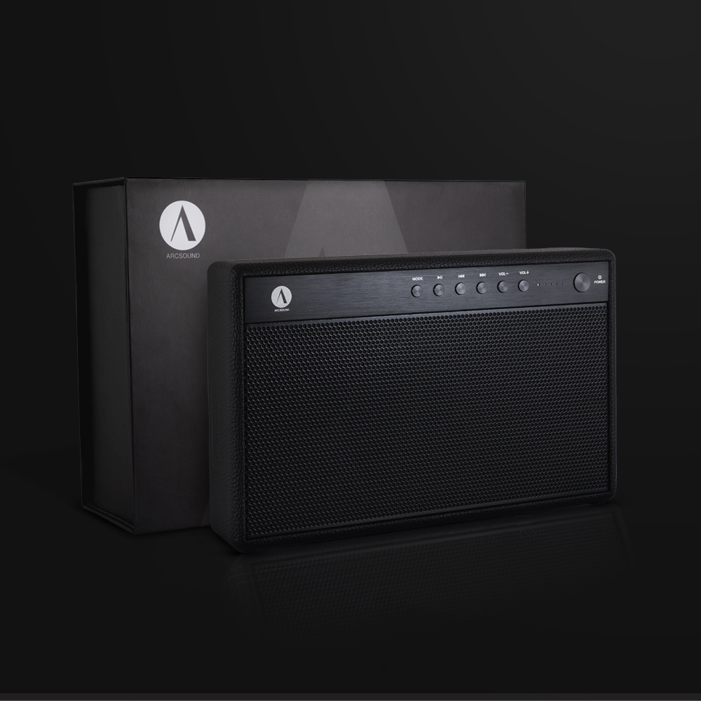 Arcsound Mist, kannettava Bluetooth-kaiutin musta