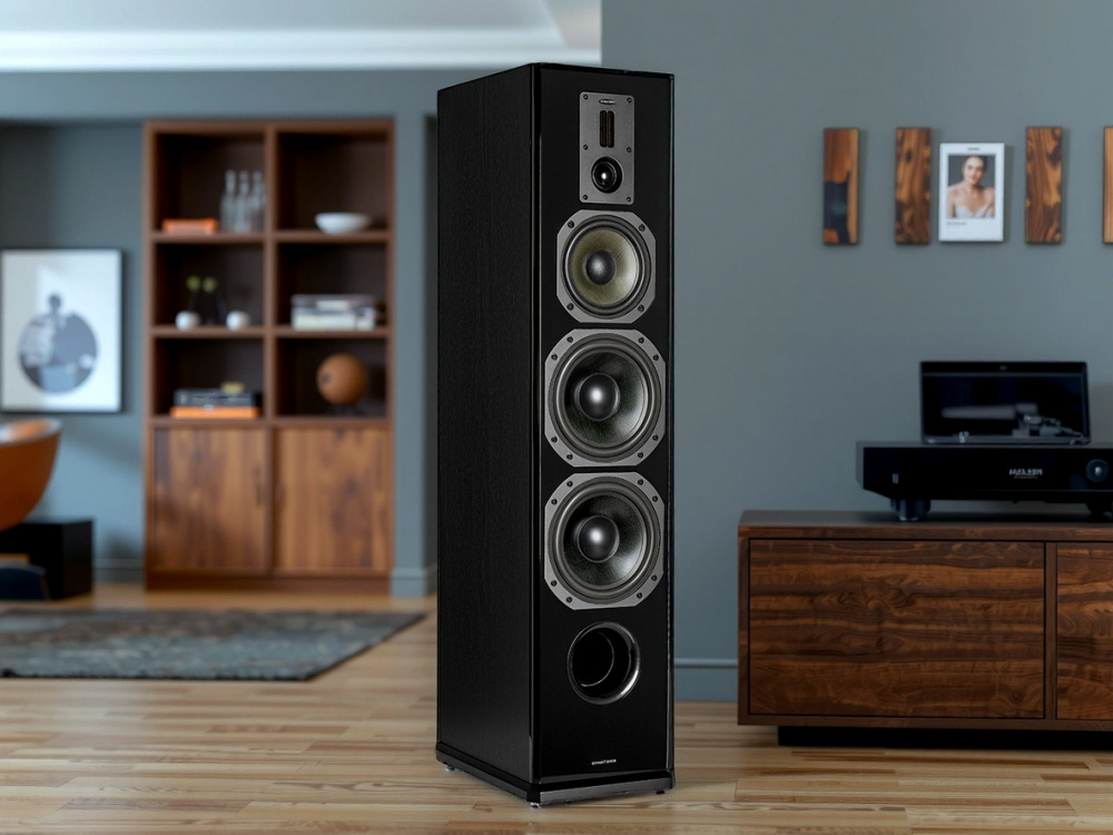 Dynavoice Definition DF-8 golvhögtalare, svart par