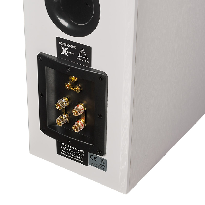 Dynavoice Definition DM-6 Stativhögtalare, vitt par