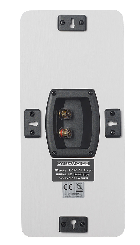 Dynavoice Magic LCR-4 EX v3 Vägghögtalare Vit ek, par